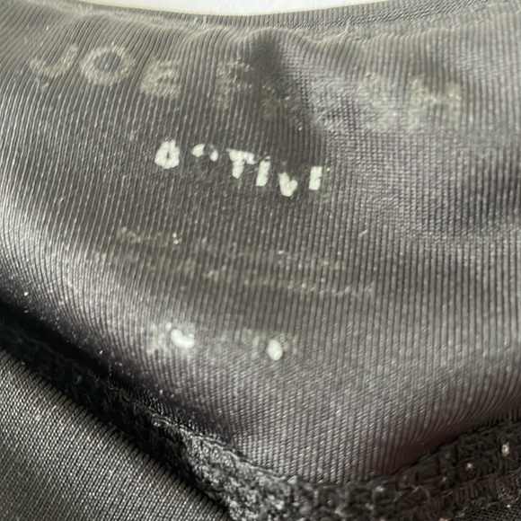 Joe Fresh XS activewear black joggers - Picture 3 of 5
